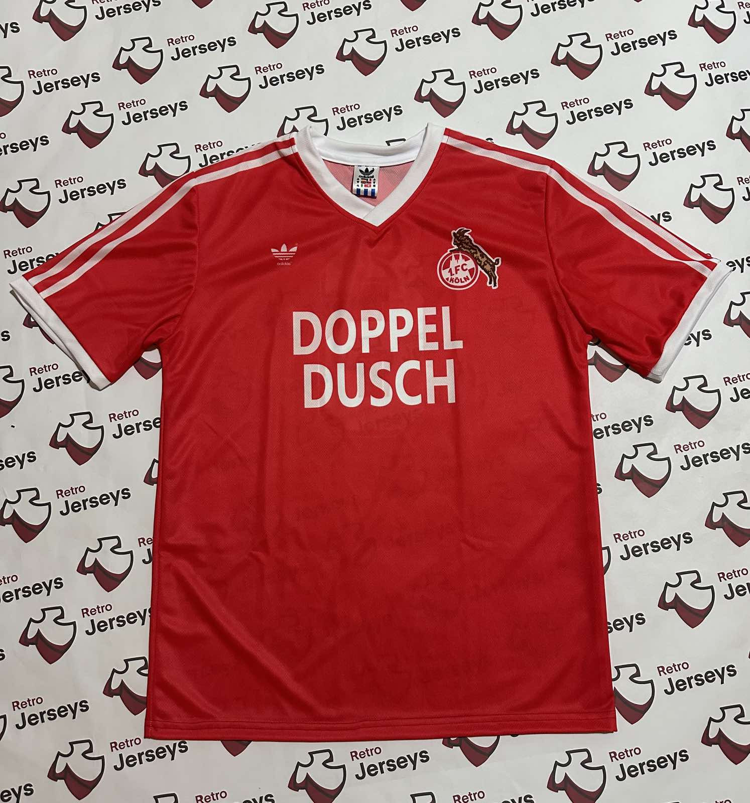 1. FC Köln 1984/85 Away Retro Men Jersey – Red