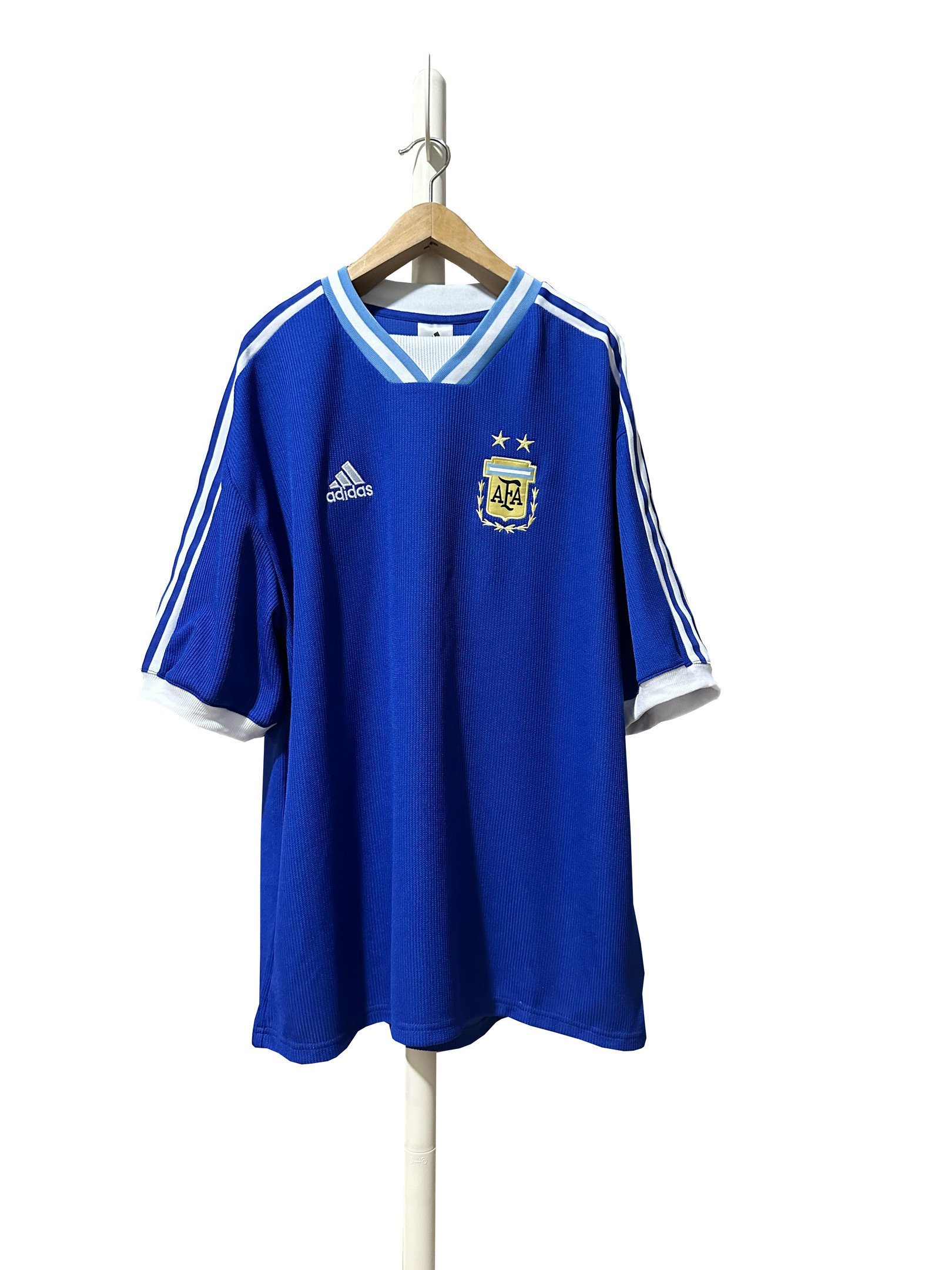Argentina 2022 World Cup Icon Men Retro Jersey – Blue