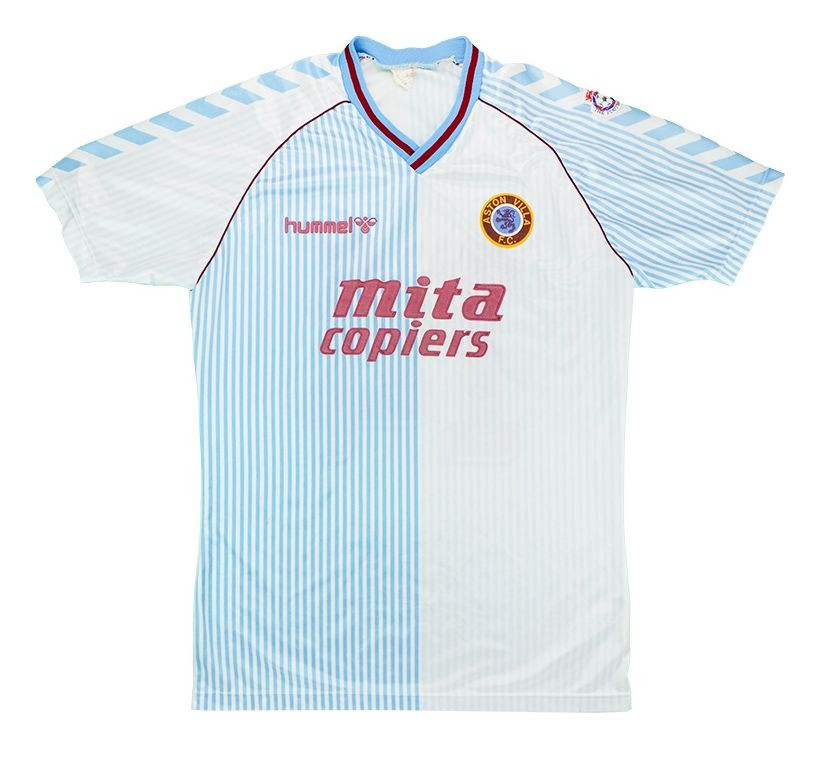 Aston Villa 1988 Away Retro Men Jersey – White