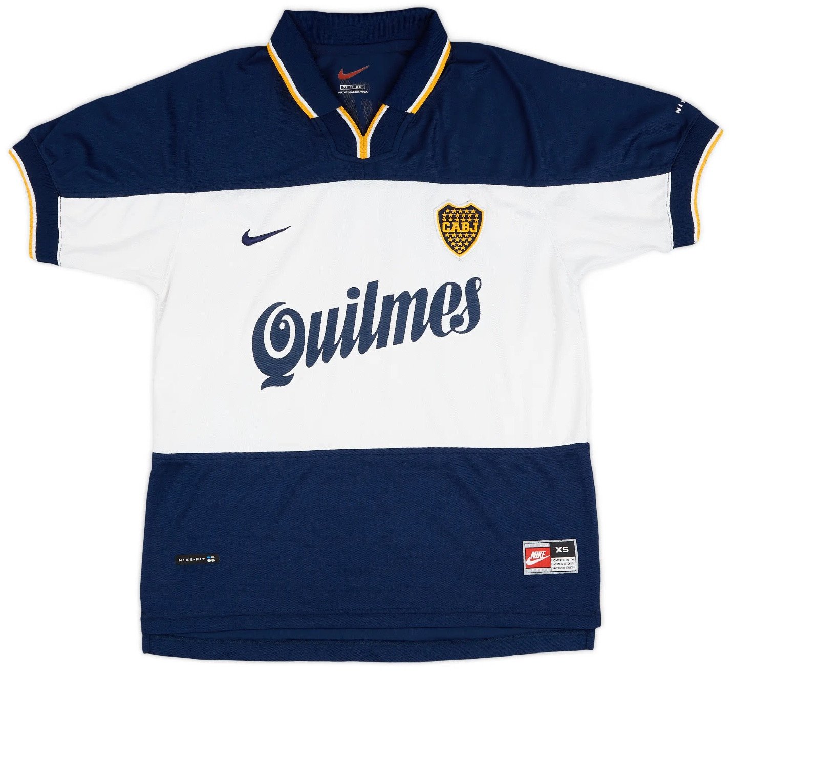 Boca Juniors 1999/2000 Away Retro Men Jersey – White