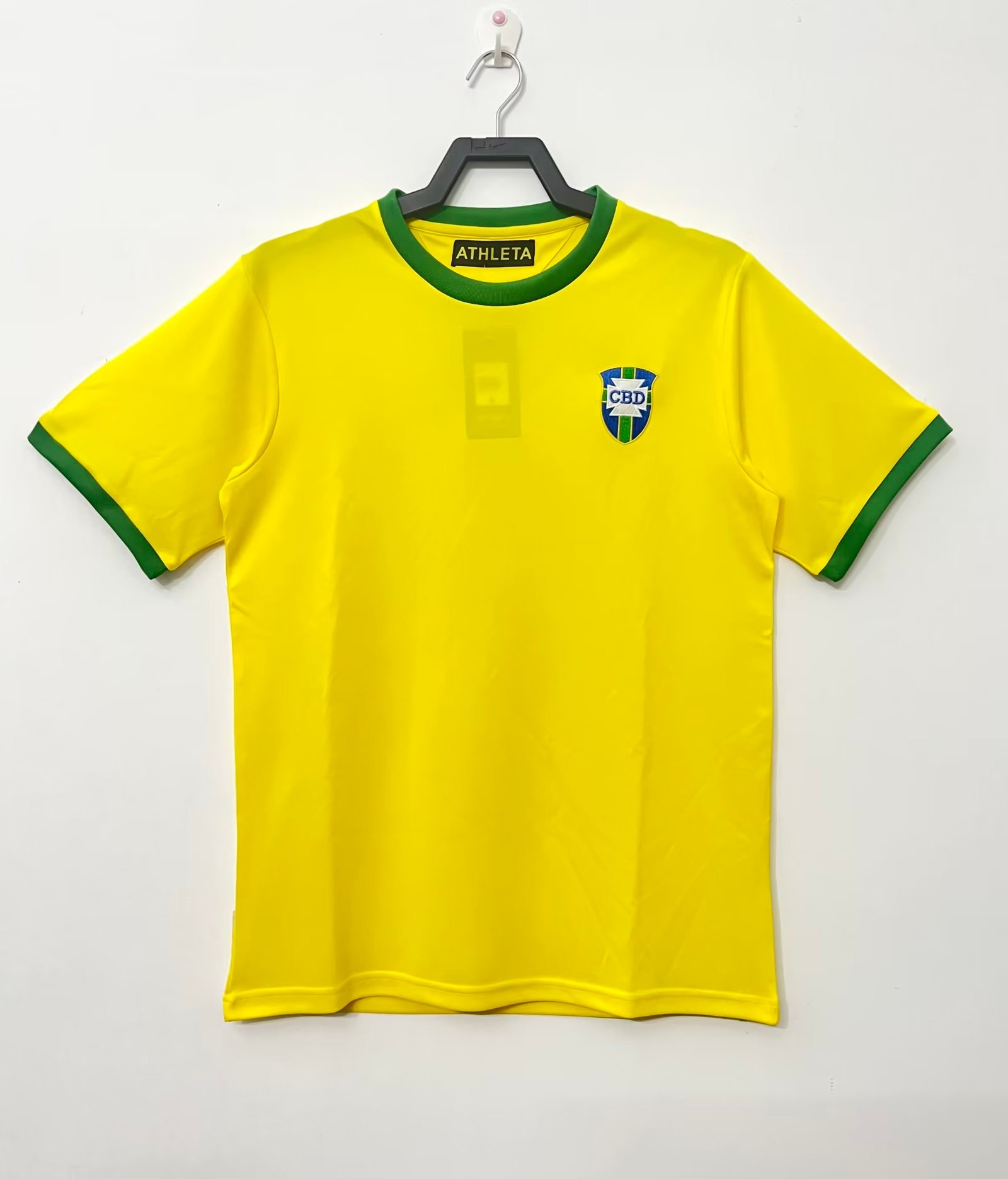 Brazil 1970 Home Retro Jersey – Men Yellow