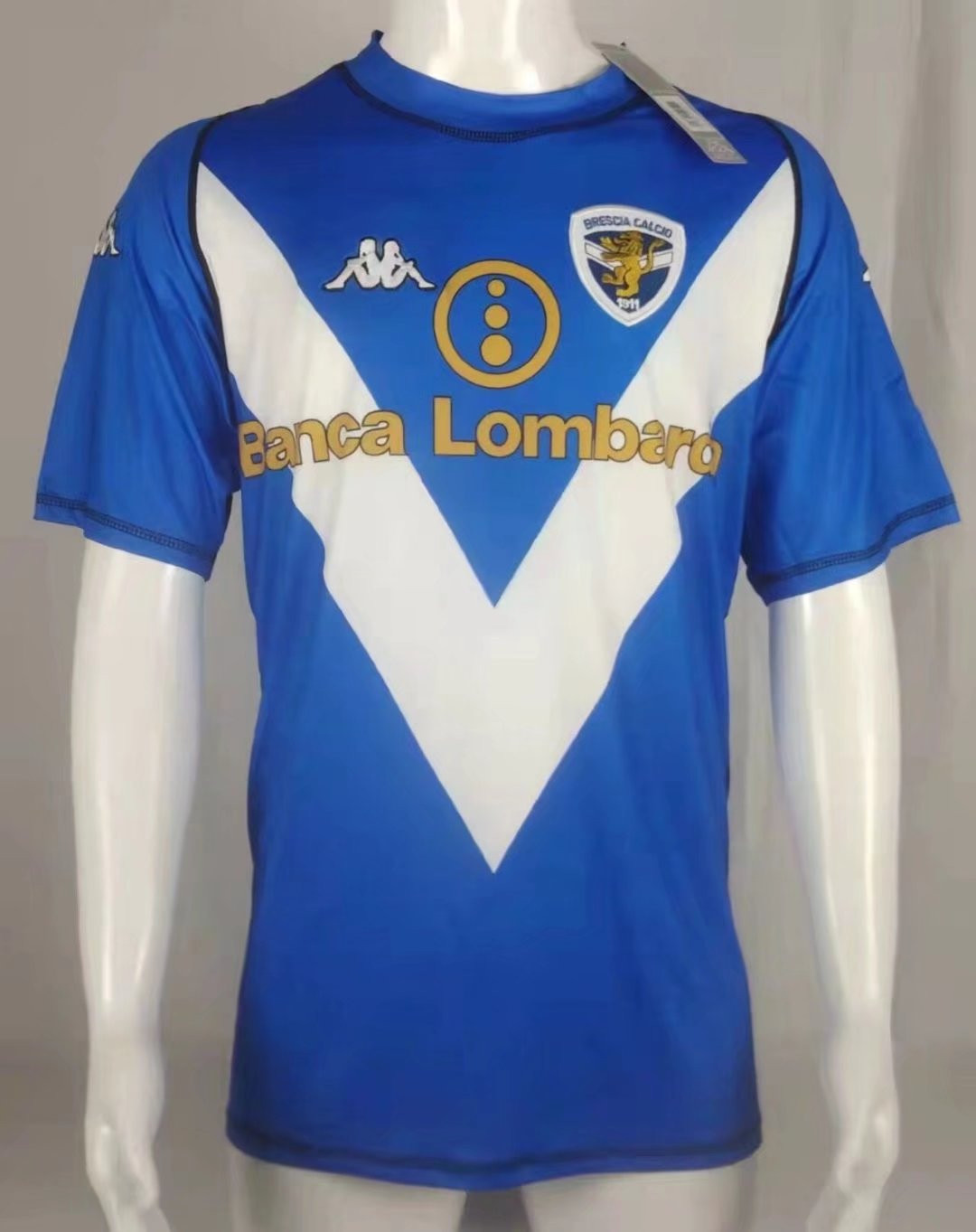 Brescia Calcio 2003/04 Home Retro Men Jersey – Blue