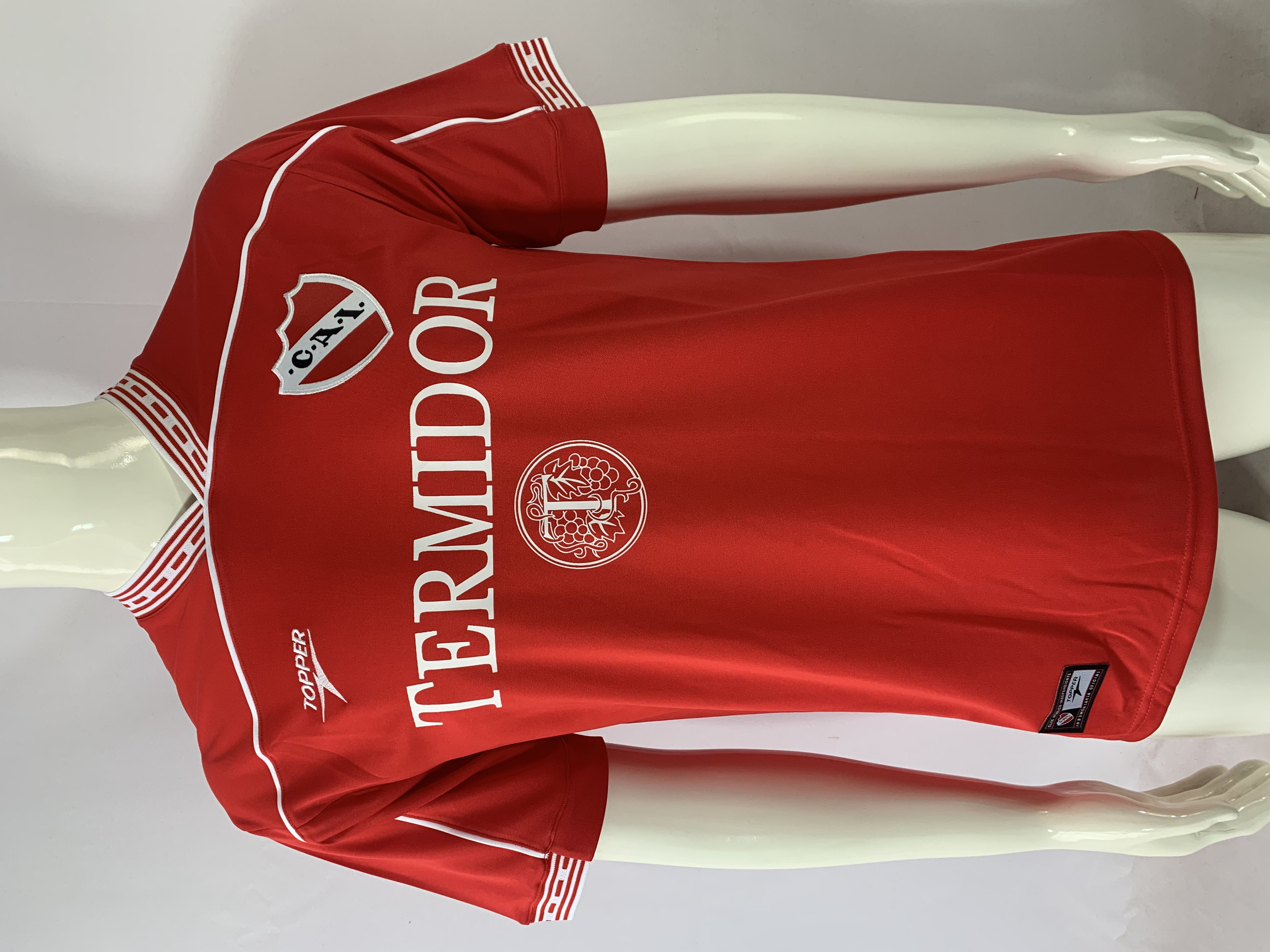 Club Atlético Independiente 1998/2000 Home Retro Men Jersey – Red