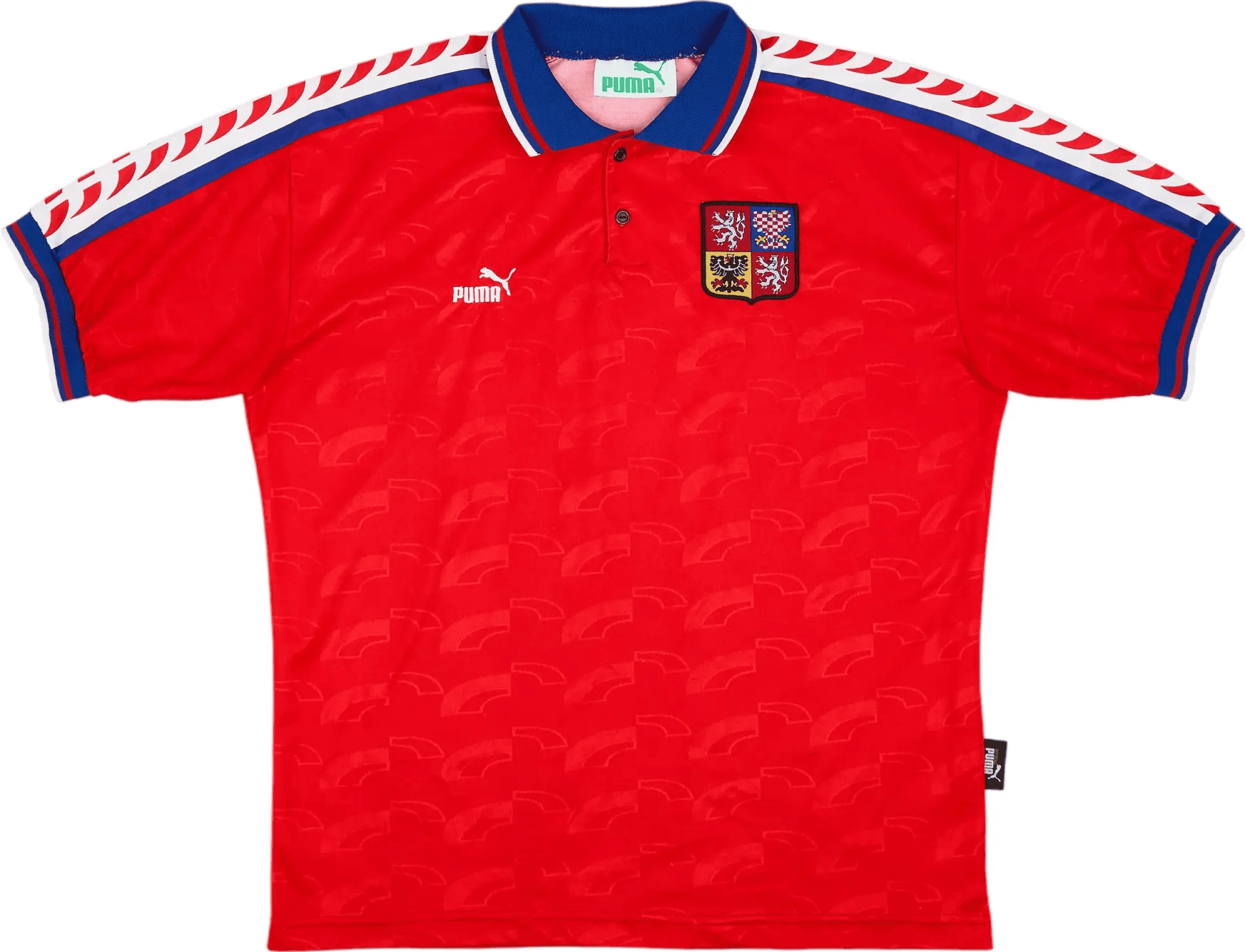 Czech 1996/98 Home Retro Men Jersey – Red