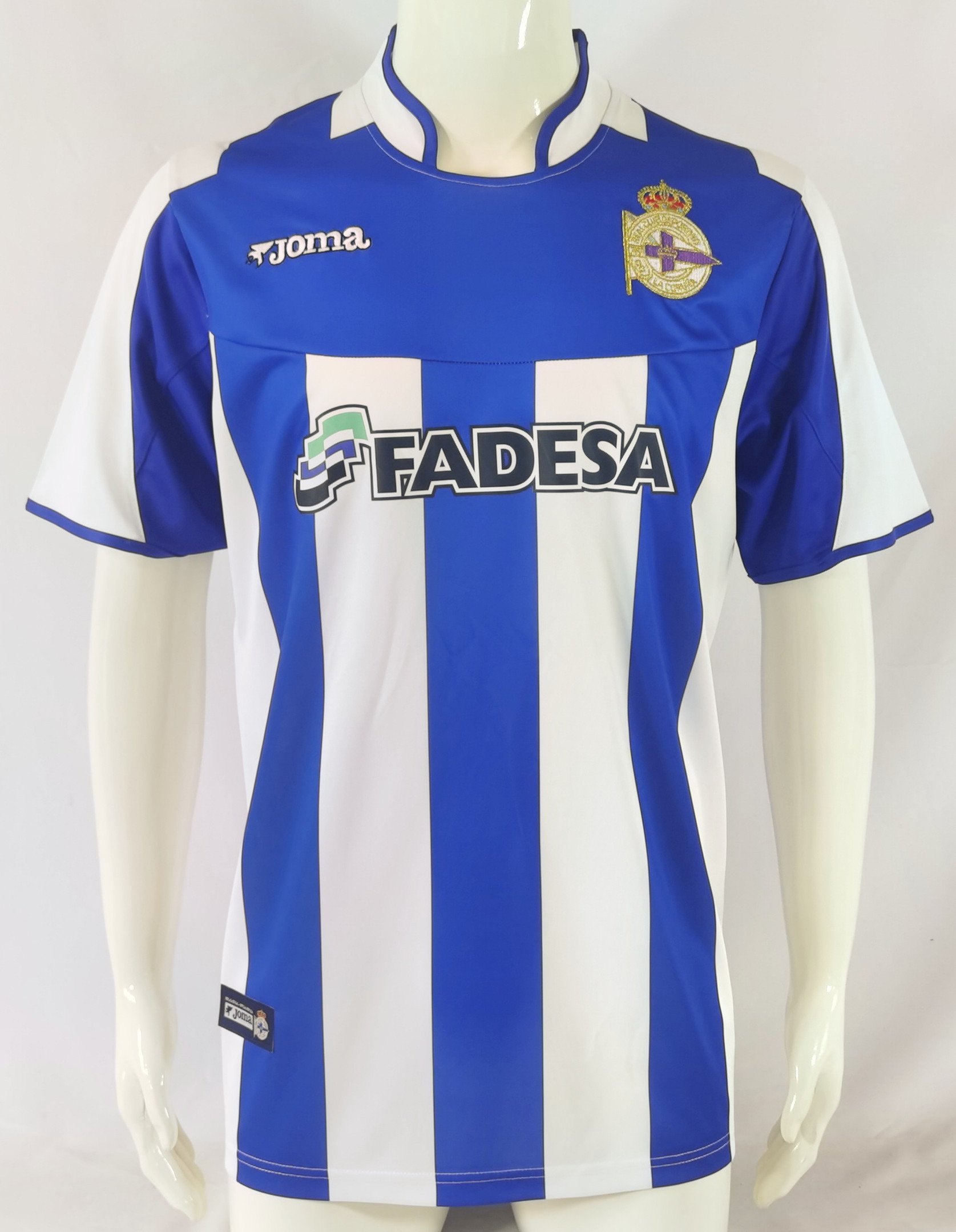 Deportivo de La Coruña 2003/04 Home Retro Men Jersey – White