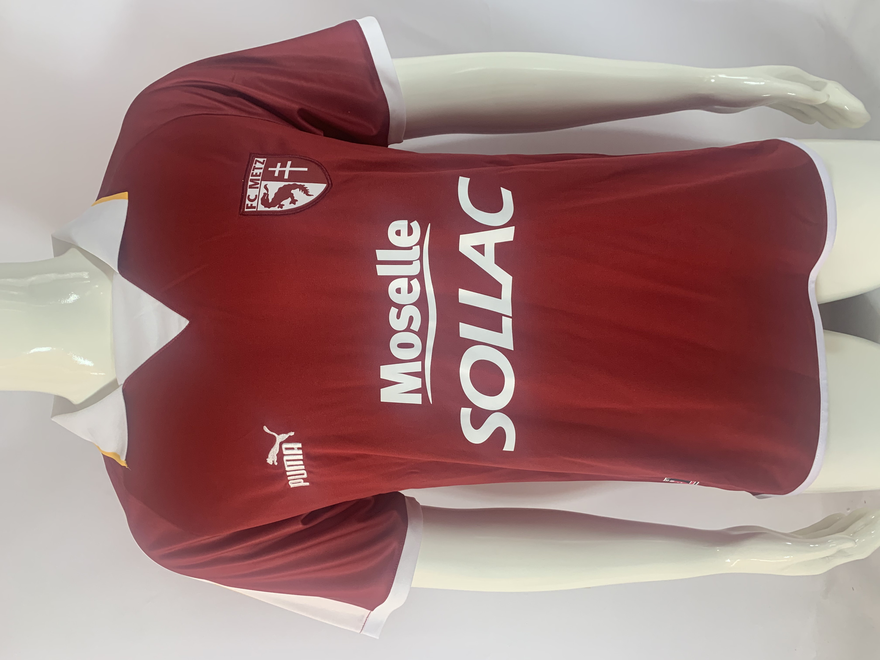 FC Metz 2003/04 Home Retro Men Jersey – Red