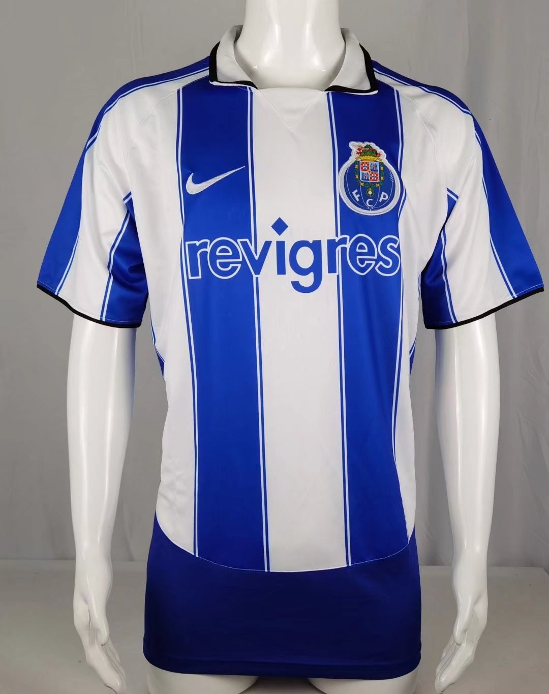 FC Porto 2003/04 Home Retro Men Jersey – White/Blue