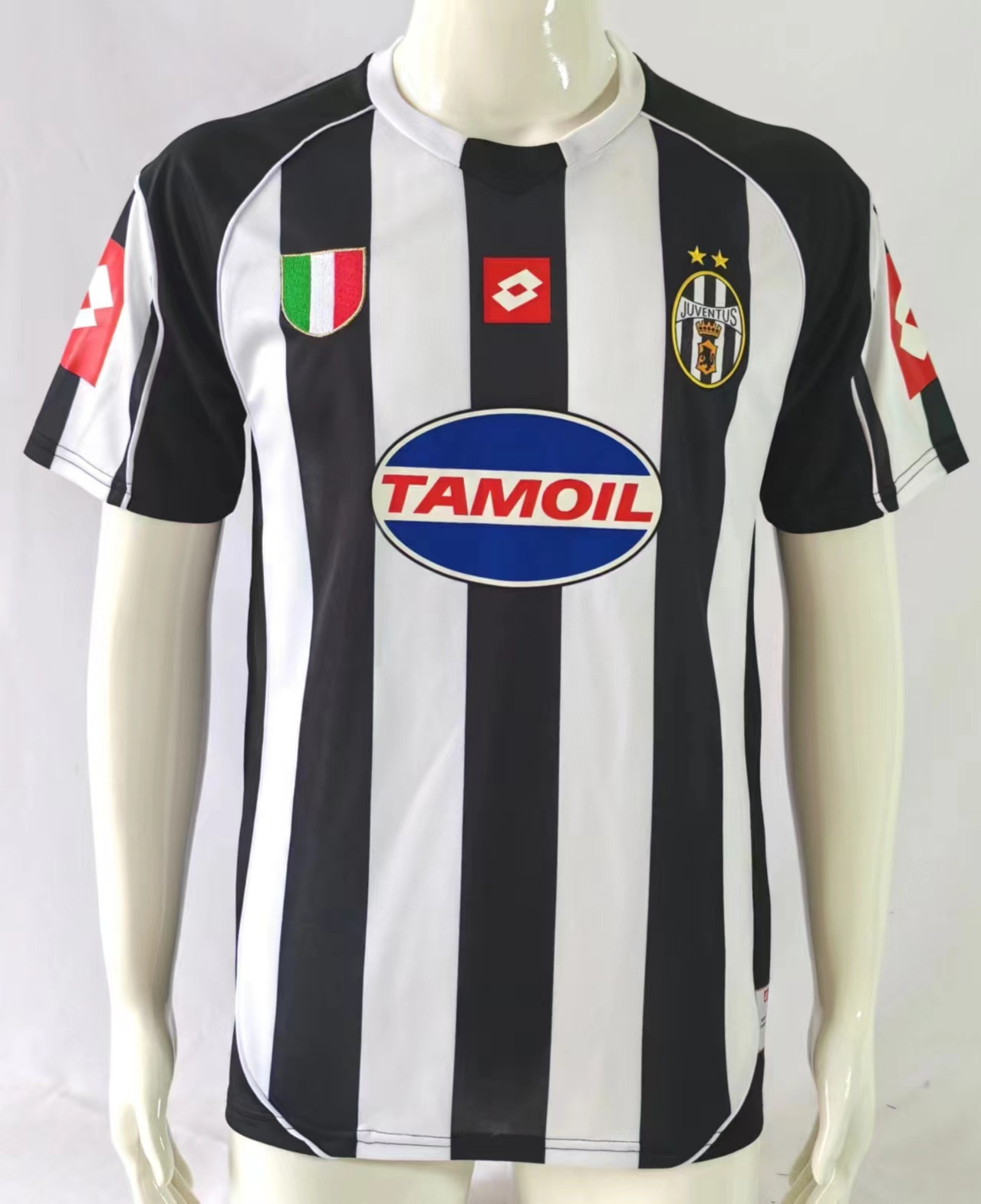 Juventus 2002/03 Home Retro Men Jersey – White/Black