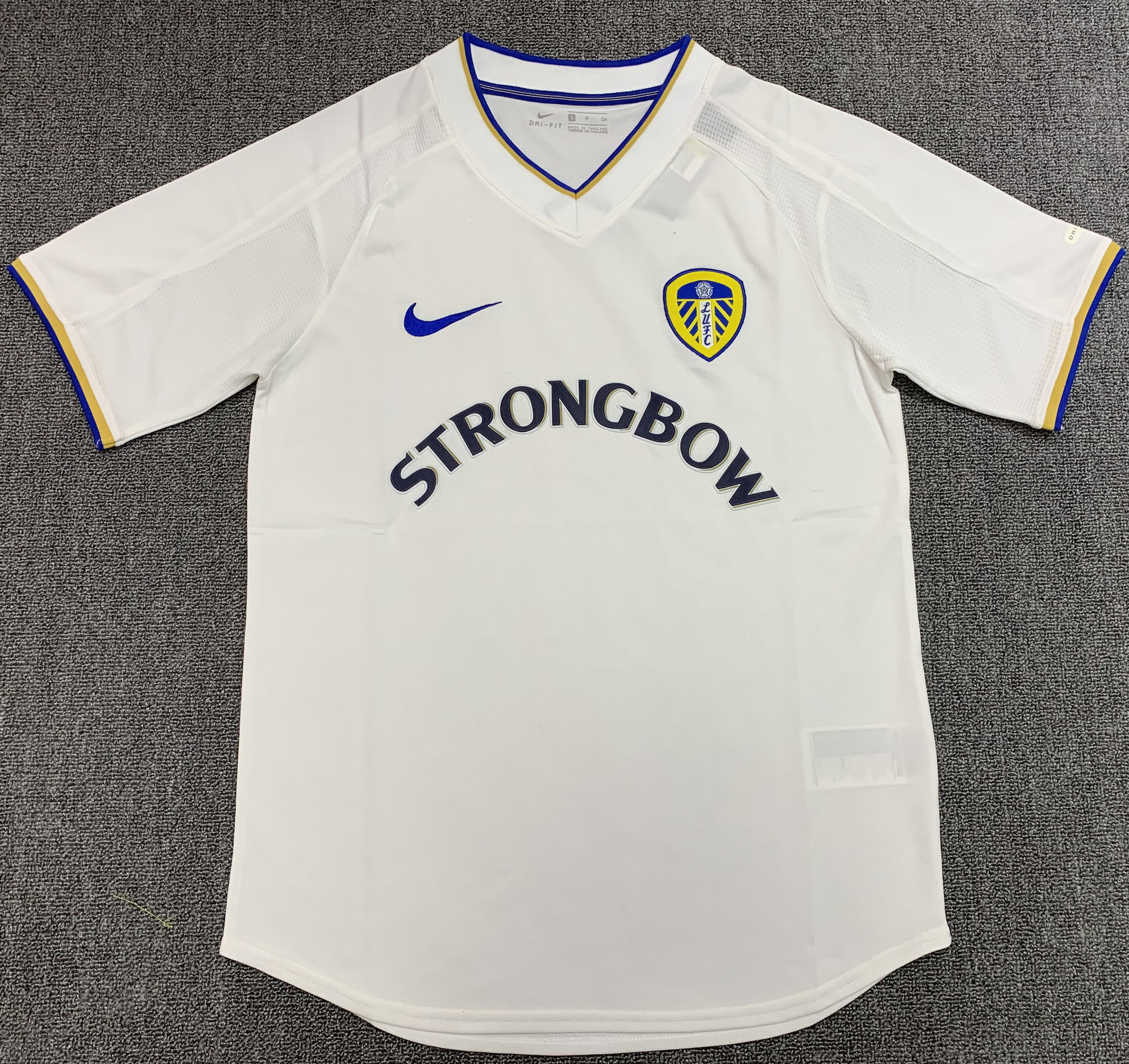 Leeds United 2000/01 Home Retro Men Jersey – White