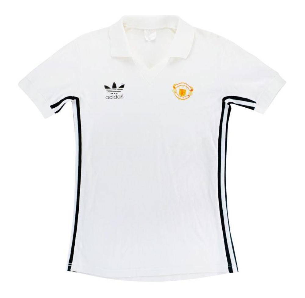 Manchester United 1980 Away Retro Men Jersey – White