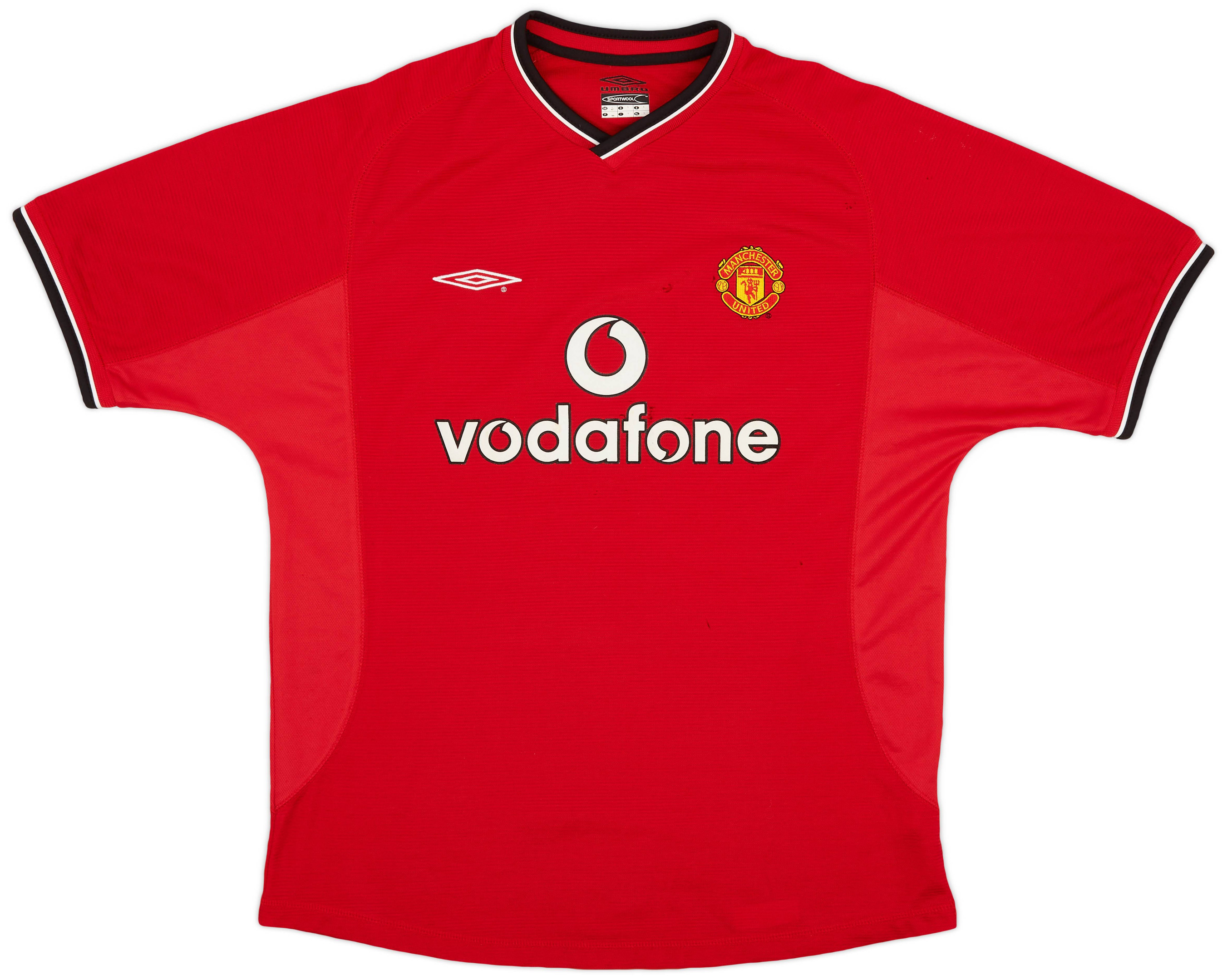 Manchester United 2000/02 Home Retro Men Jersey – Red