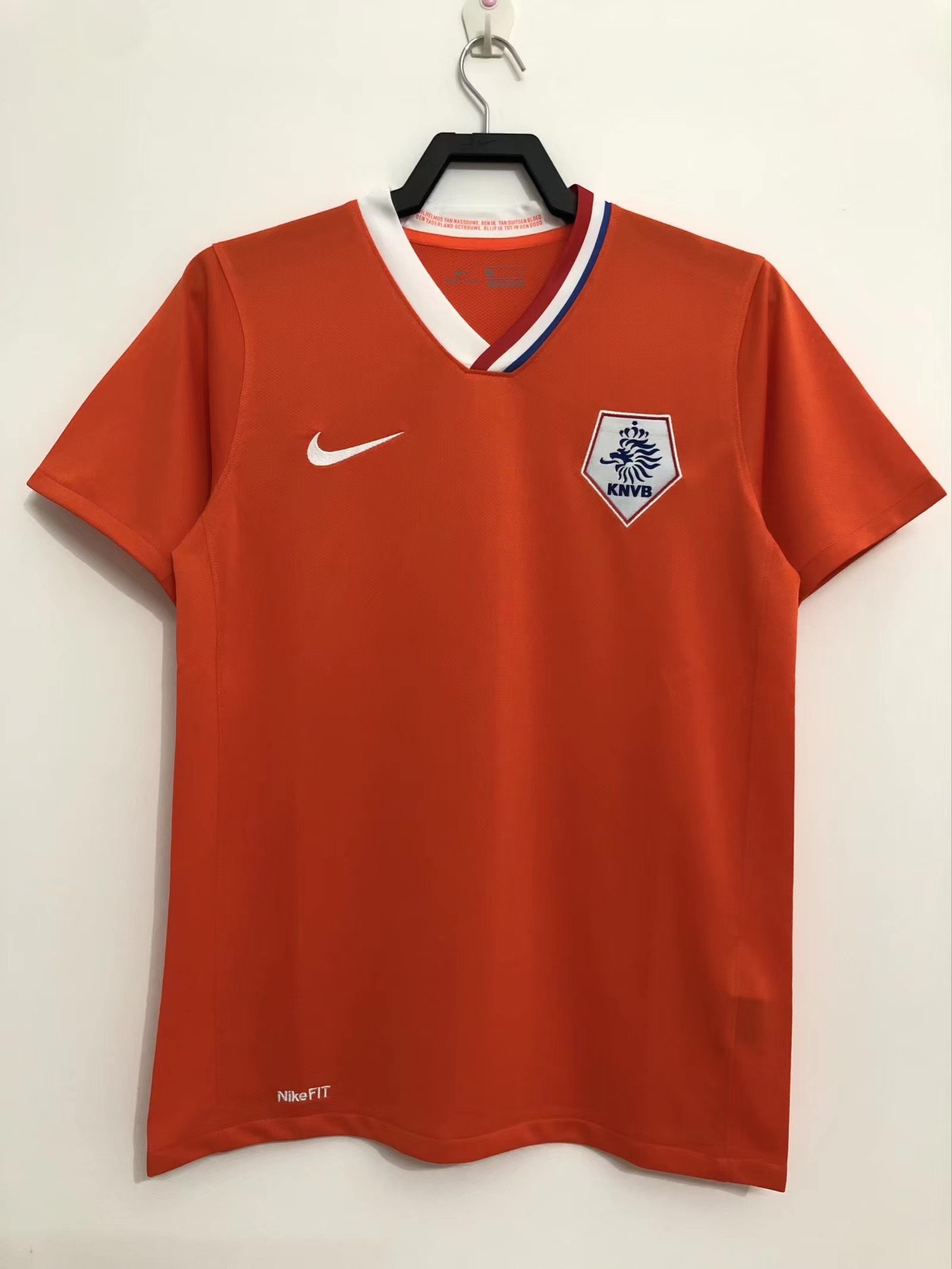 Netherlands 2008 Home Retro Jersey – Men Orange