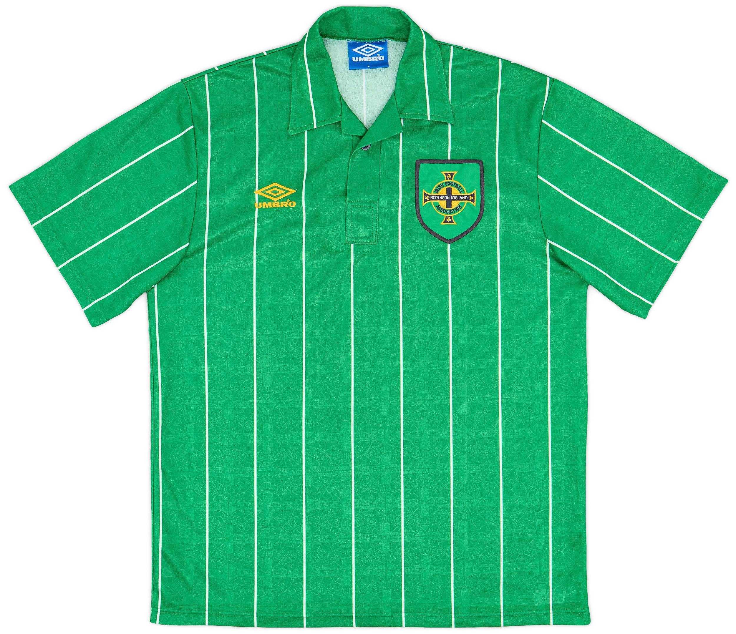 Northern Ireland 1992/94 Home Retro Men Jersey – Green