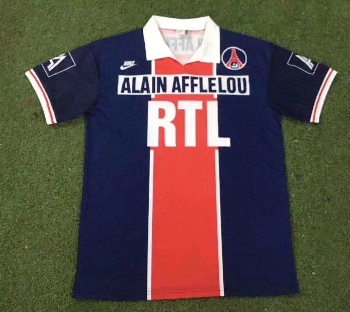 Paris Saint-Germain 1990/91 Home Retro Men Jersey – Navy