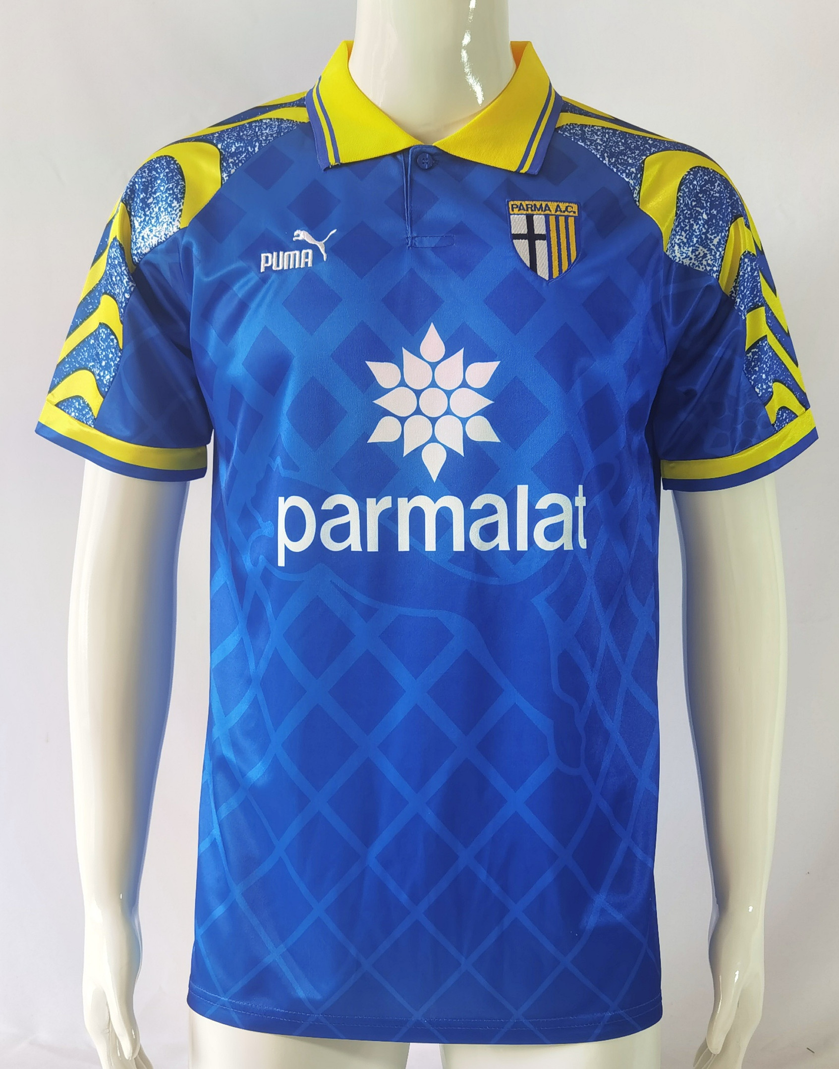 Parma Calcio 1913 1995/97 Away Retro Men Jersey – Blue