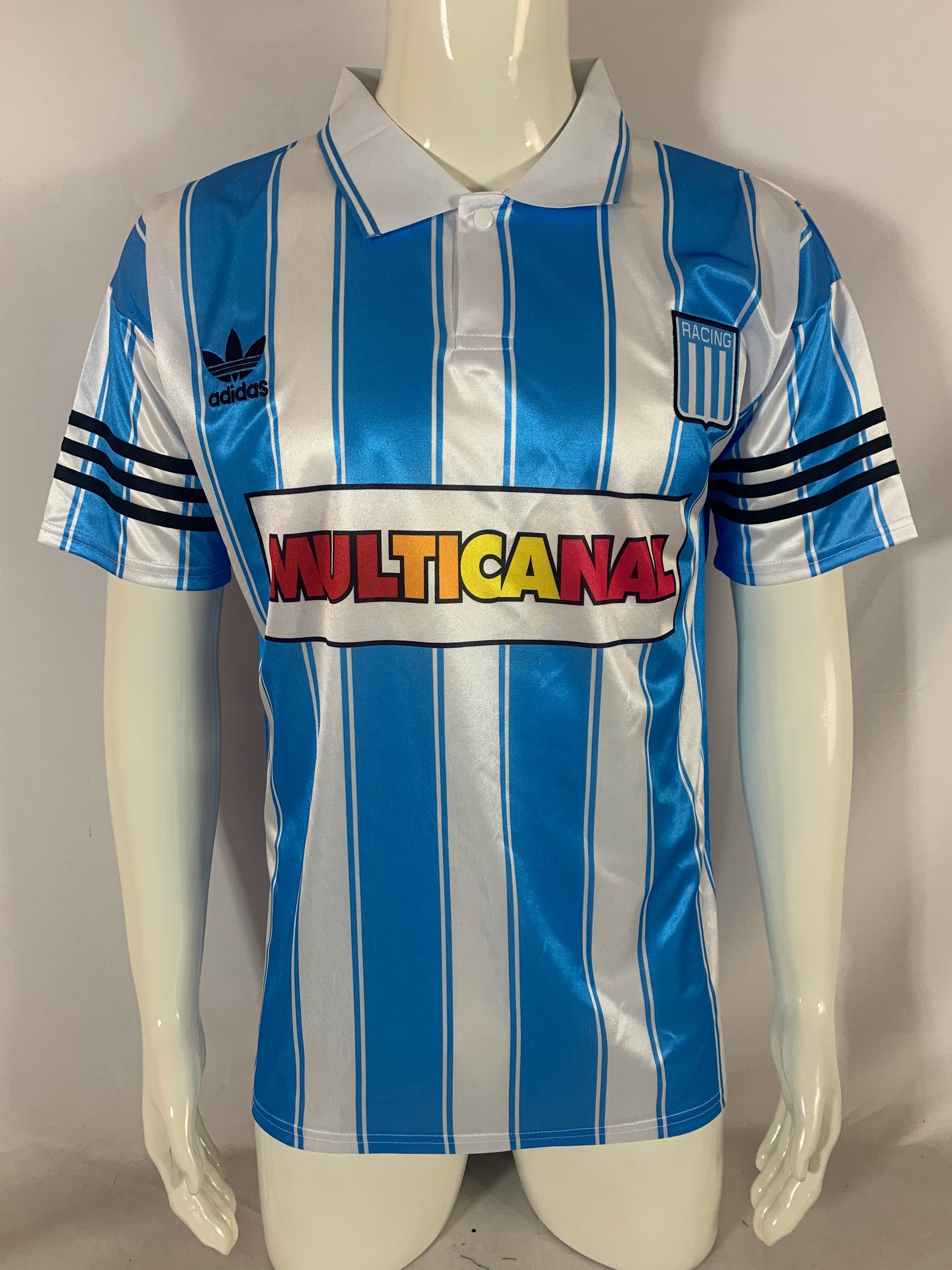 Racing Club de Avellaneda 1994/95 Stadium Retro Men Jersey – Light Blue