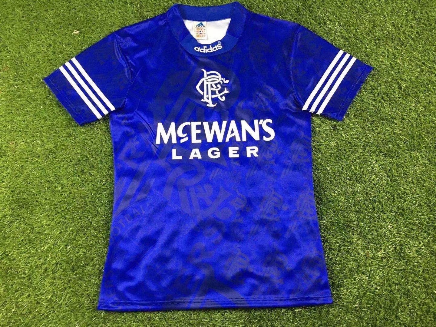 Rangers F.C. 1994/96 Home Retro Men Jersey – Blue