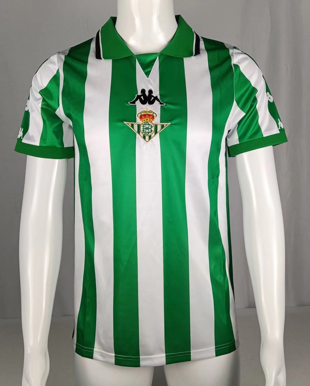 Real Betis Balompié 1993/94 Home Retro Men Jersey – White