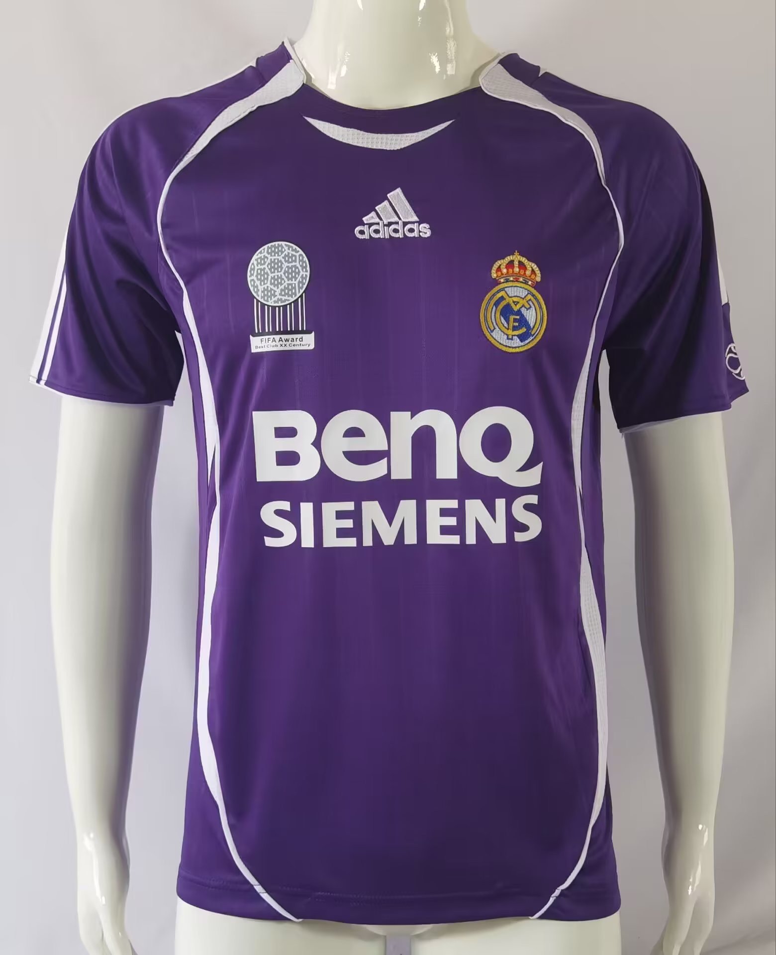 Real Madrid 2006 Third Retro Men Jersey – Purple