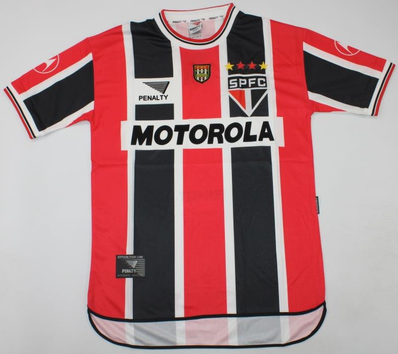 Sao Paulo 2000 Away Retro Men Jersey – Red
