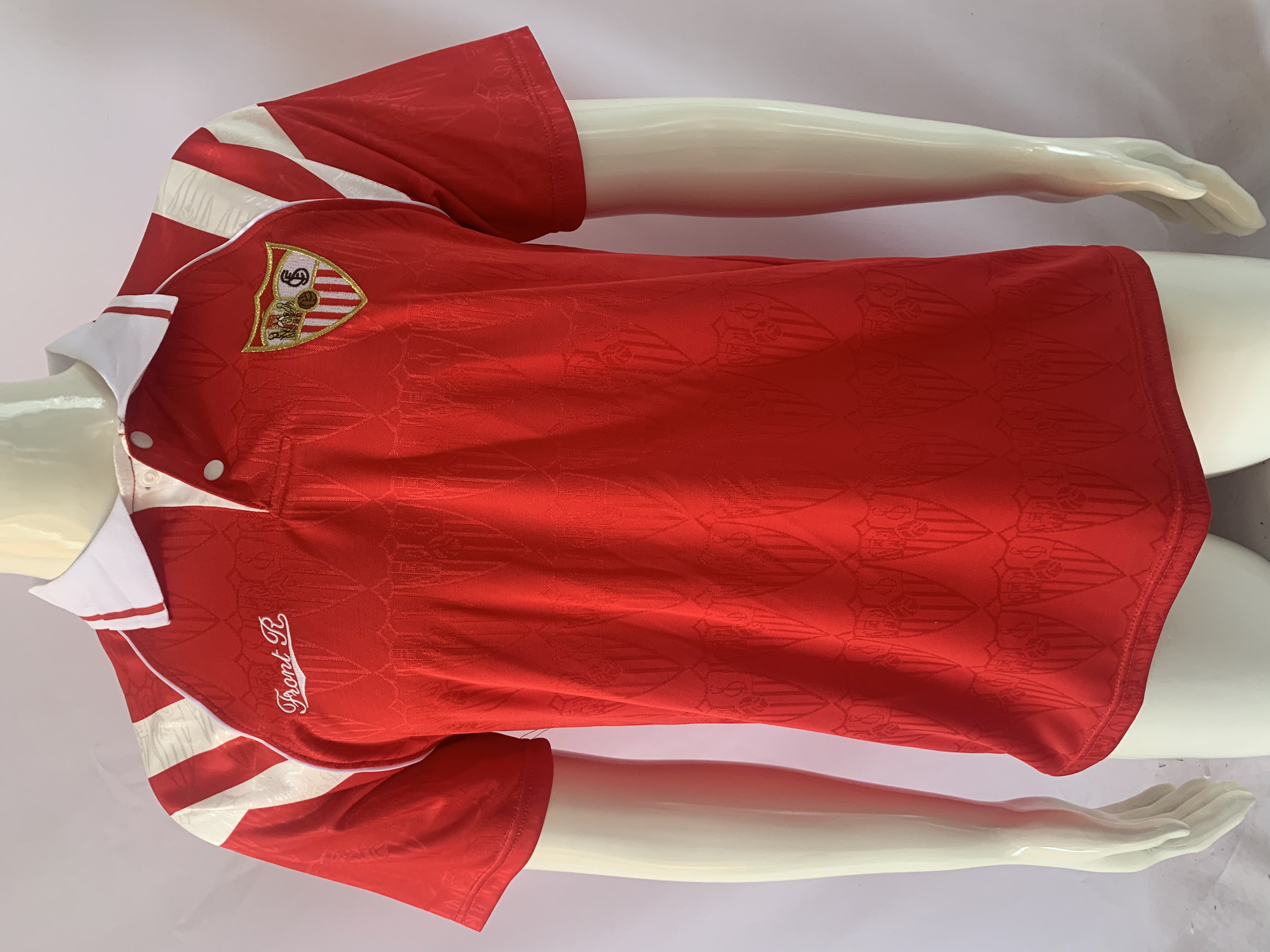 Sevilla FC 1992/93 Away Retro Men Jersey – Red