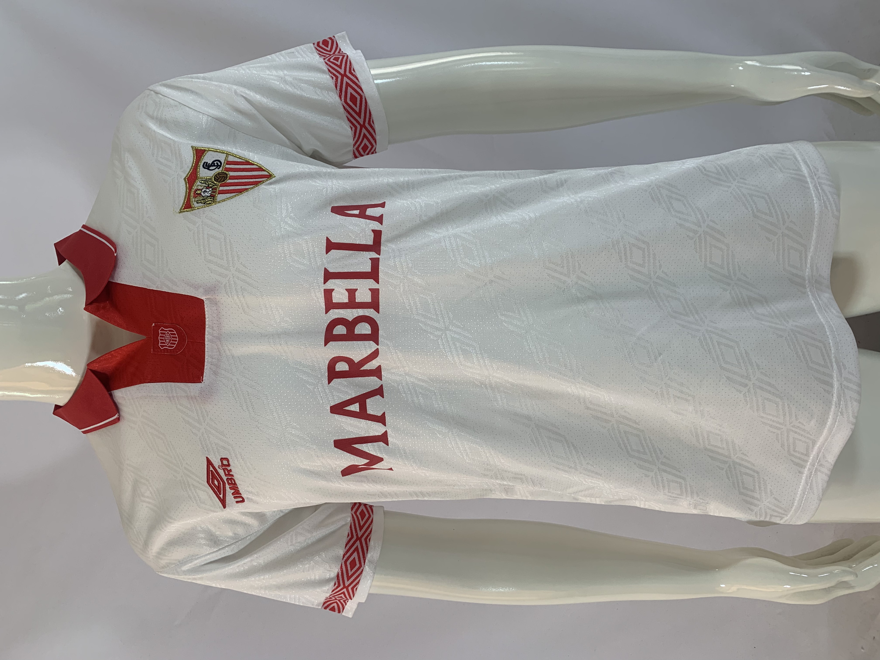 Sevilla FC 1994/96 Home Retro Men Jersey – White