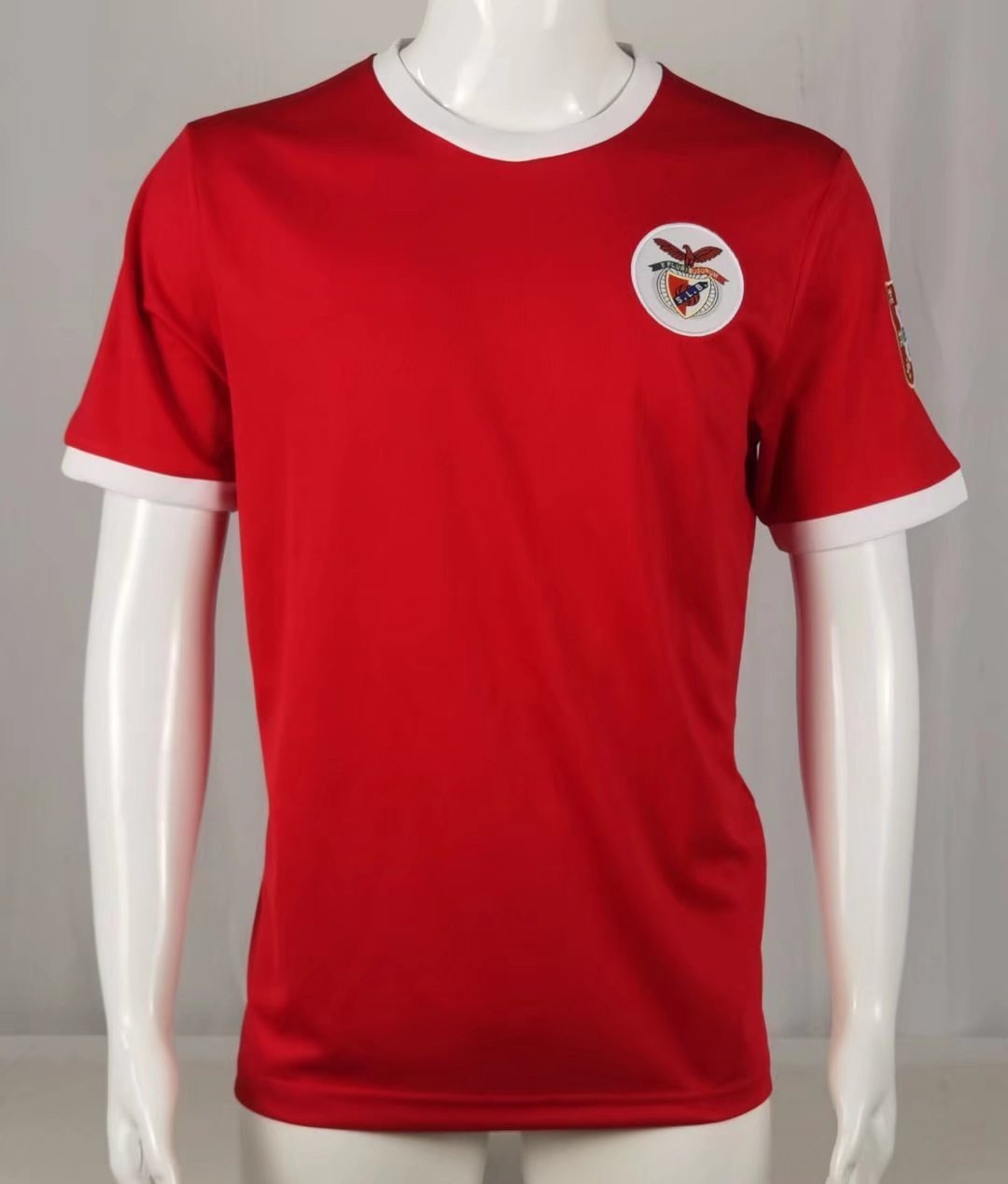 S.L. Benfica 1972/73 Home Retro Men Jersey – Red
