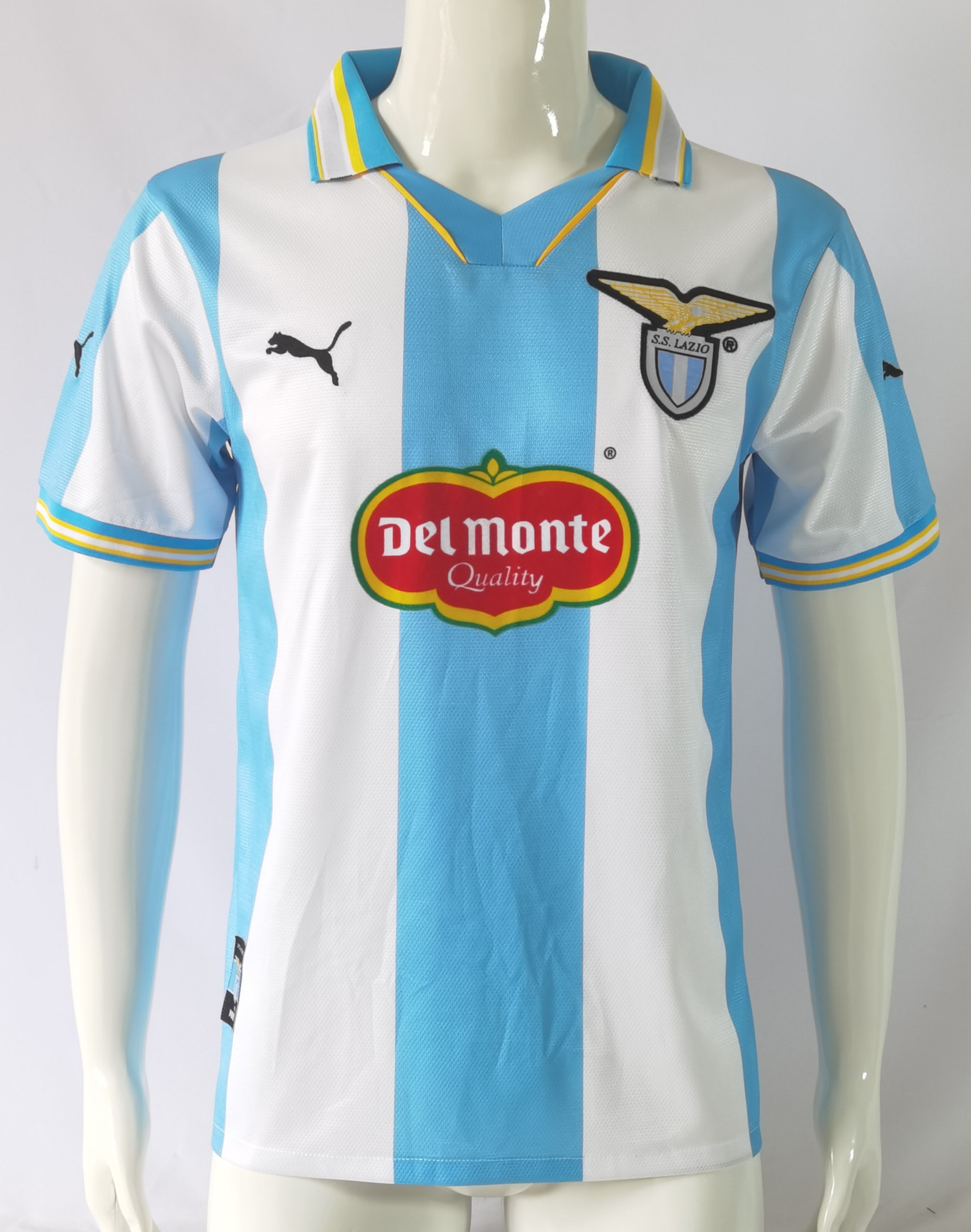 S.S. Lazio 1999/2000 Home Retro Men Jersey – Sky Blue