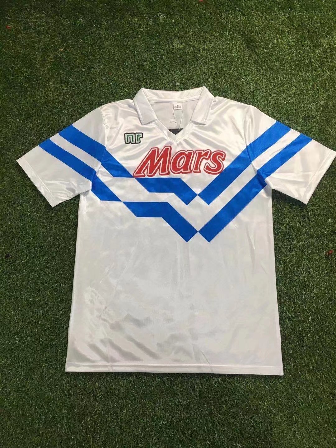 SSC Napoli 1988/89 Away Retro Men Jersey – White