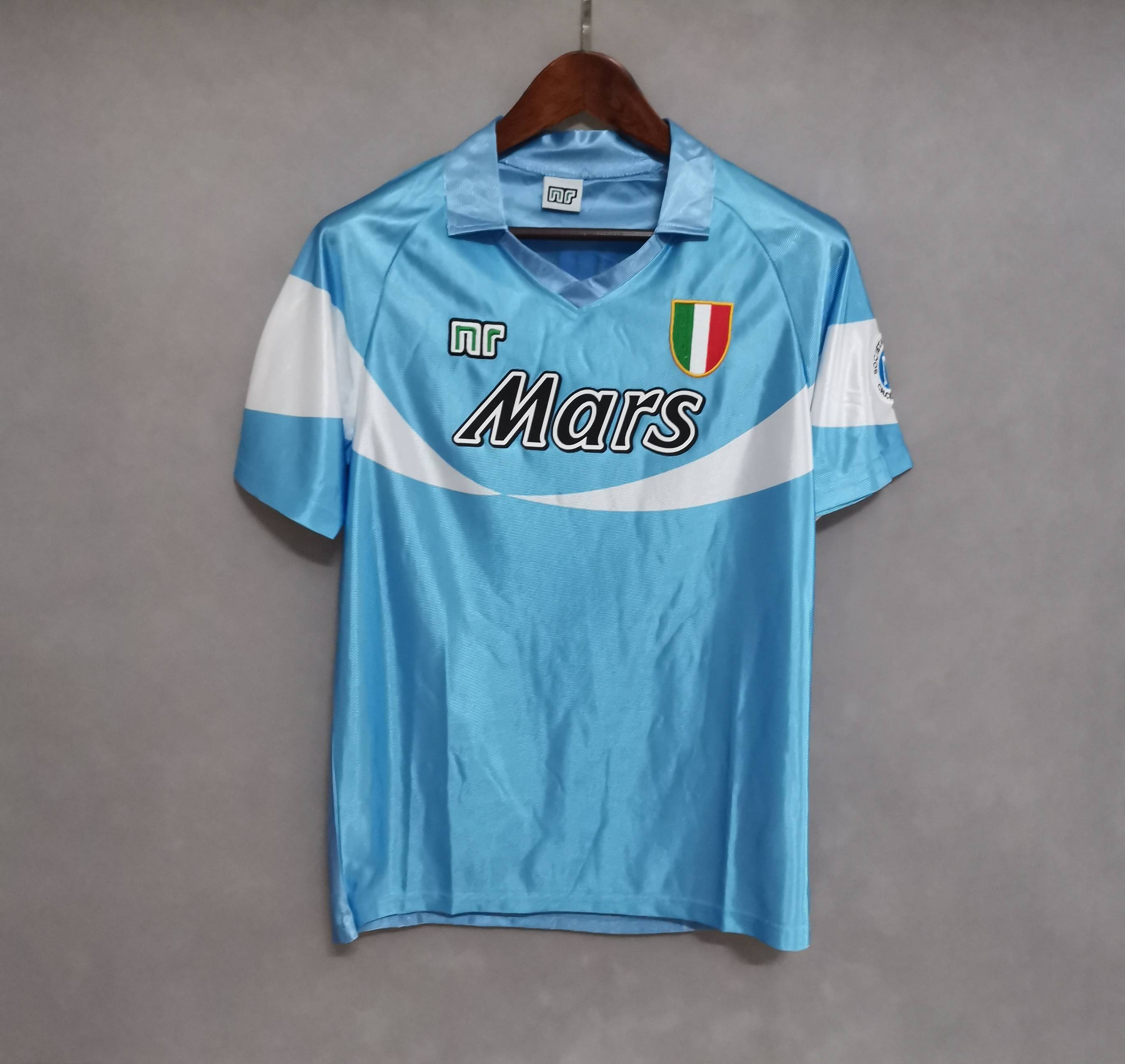 SSC Napoli 1991/92 Home Retro Men Jersey – Sky Blue