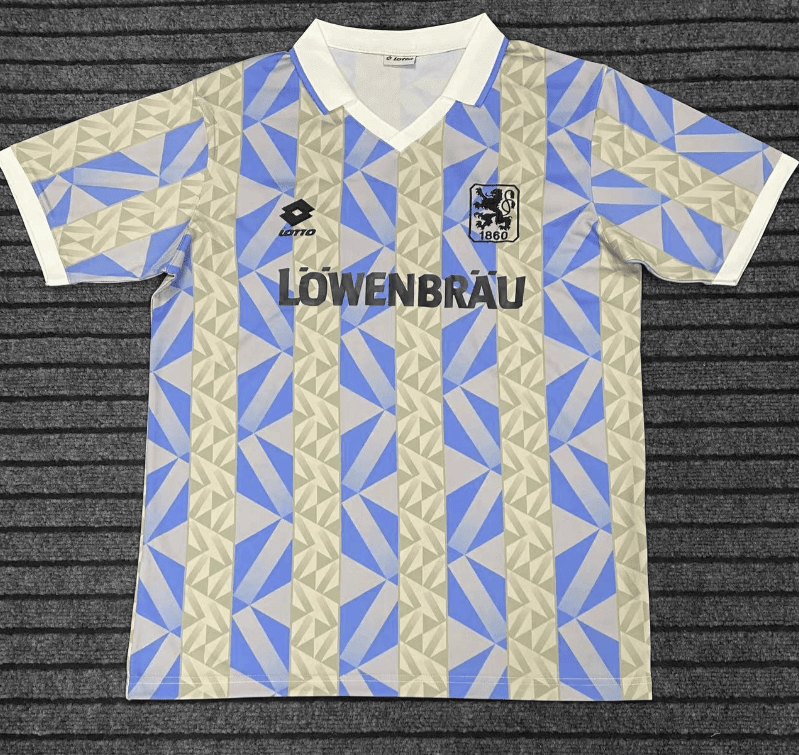 TSV 1860 München 1992/93 Home Retro Men Jersey – Cream