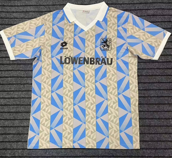 TSV 1860 Munich 1992/93 Home Retro Men Jersey – White