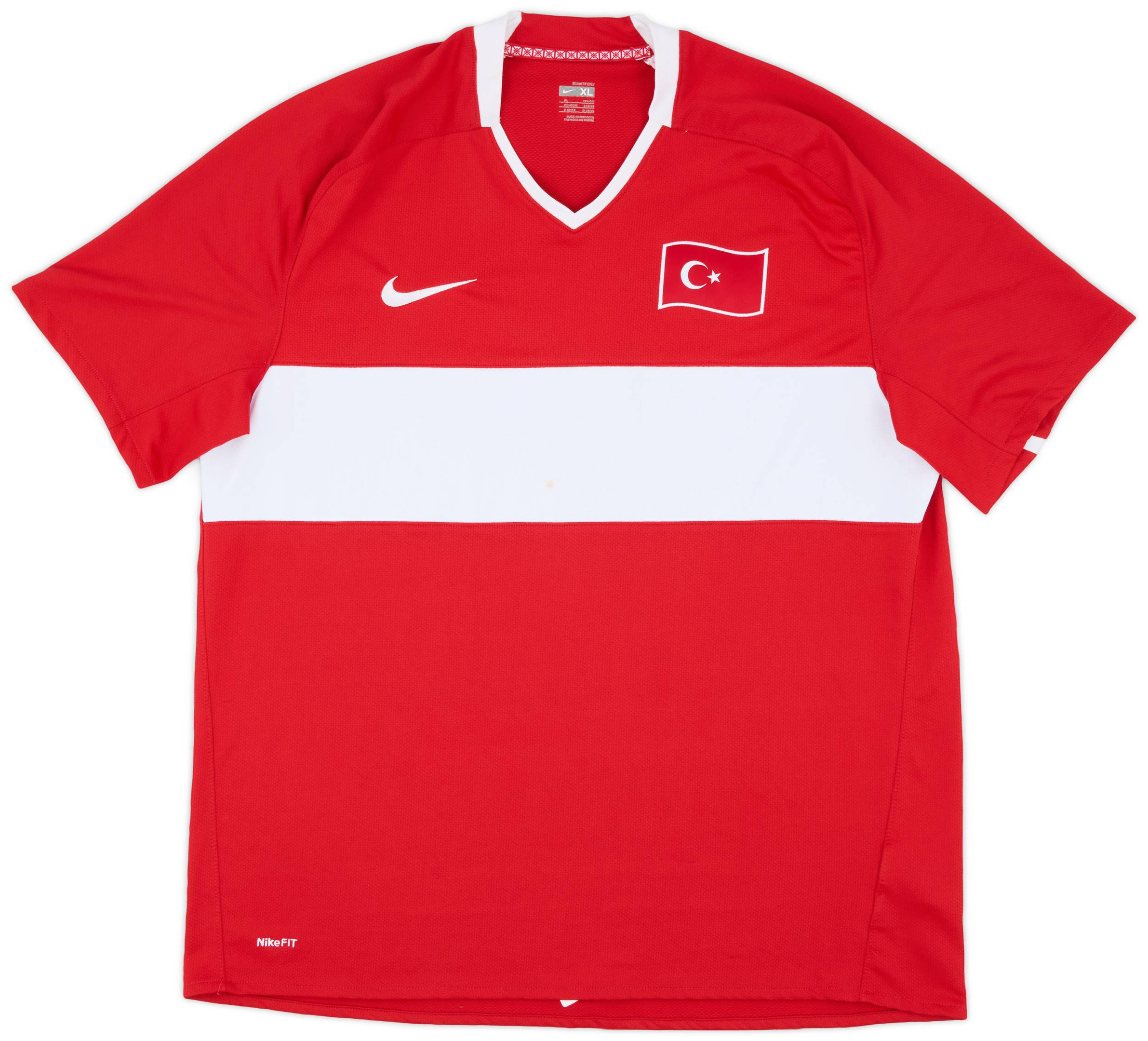 Turkey 2008/10 Home Retro Men Jersey – Red