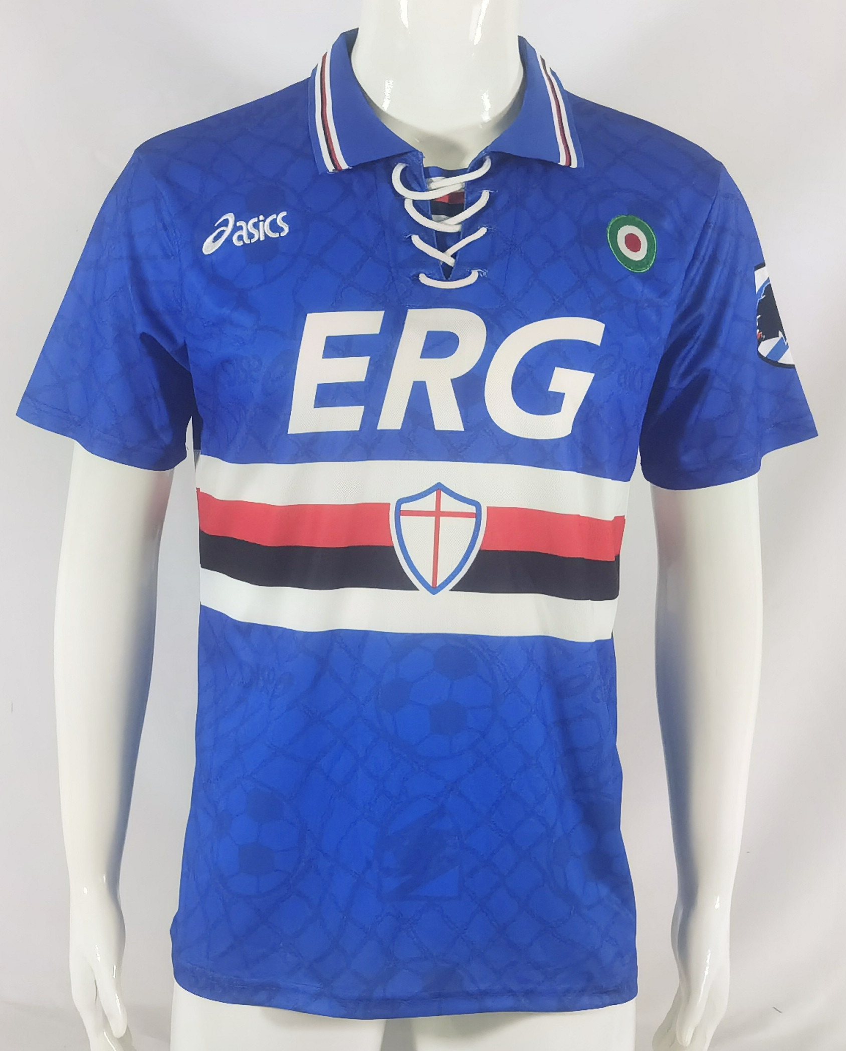 U.C. Sampdoria 1994/95 Home Retro Men Jersey – Blue