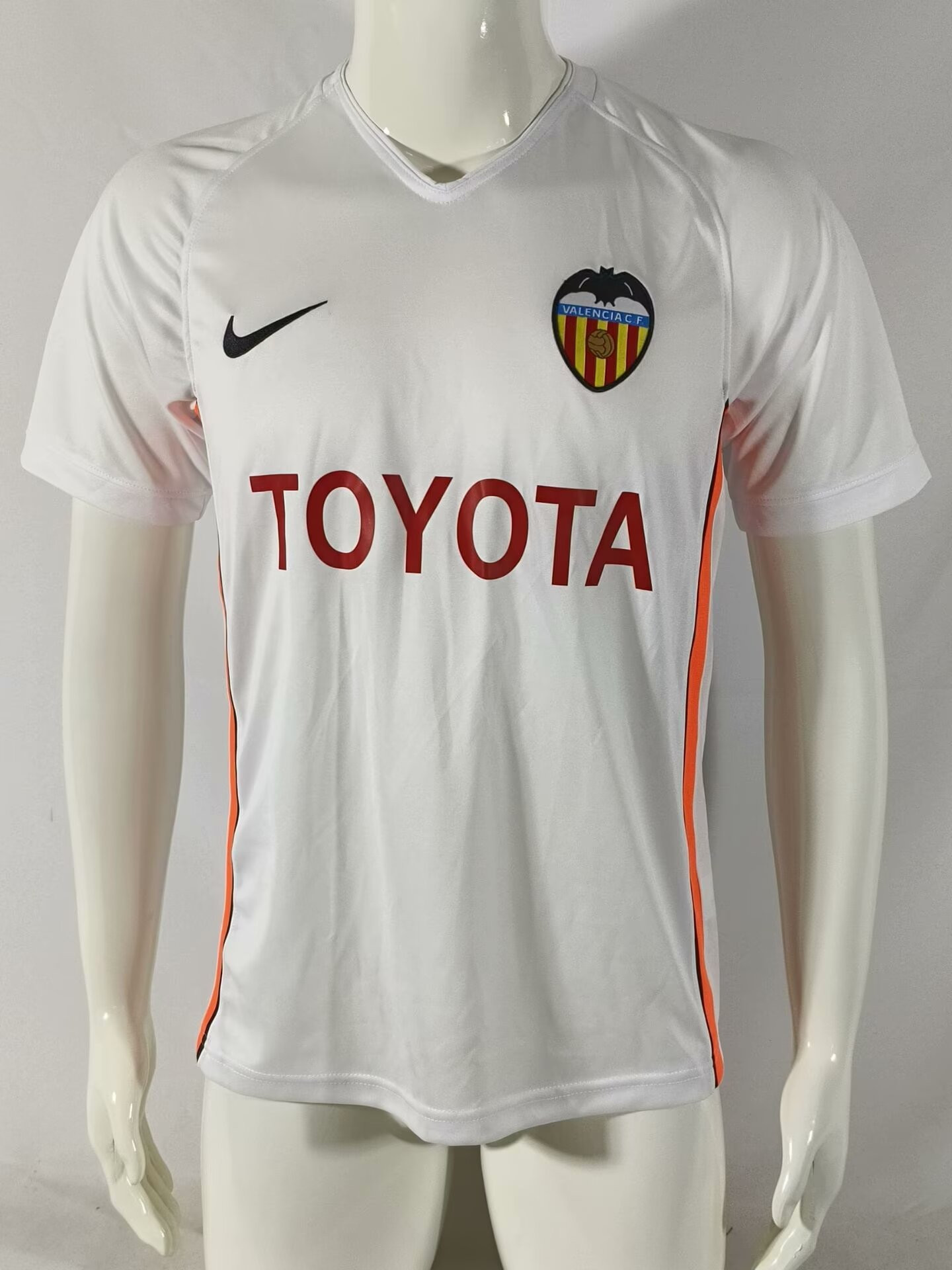 Valencia CF 2006/07 Home Retro Men Jersey – White