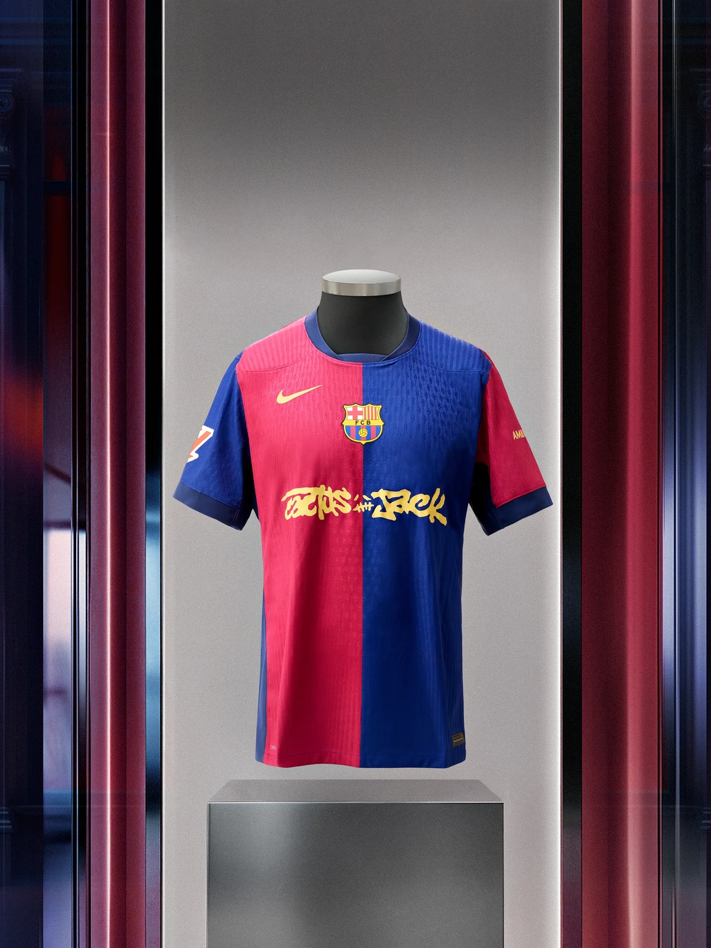 FC Barcelona x Travis Scott Cactus Jack 2025 Home Jersey