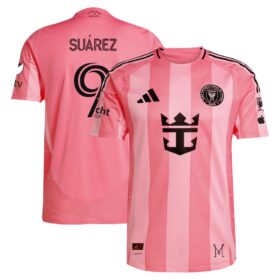 Luis Suárez Inter Miami CF 2025 Euforia Home Player Jersey – Light Pink
