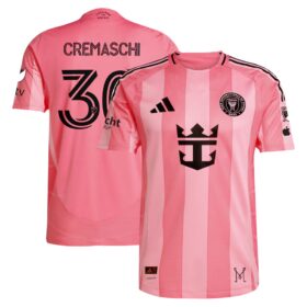 Benjamin Cremaschi Inter Miami CF 2025 Euforia Home Player Jersey – Light Pink